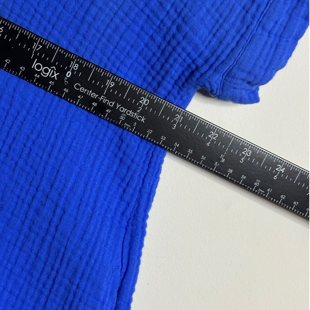 Universal Thread Blue Button Up Womens XS - Picture 7 of 8